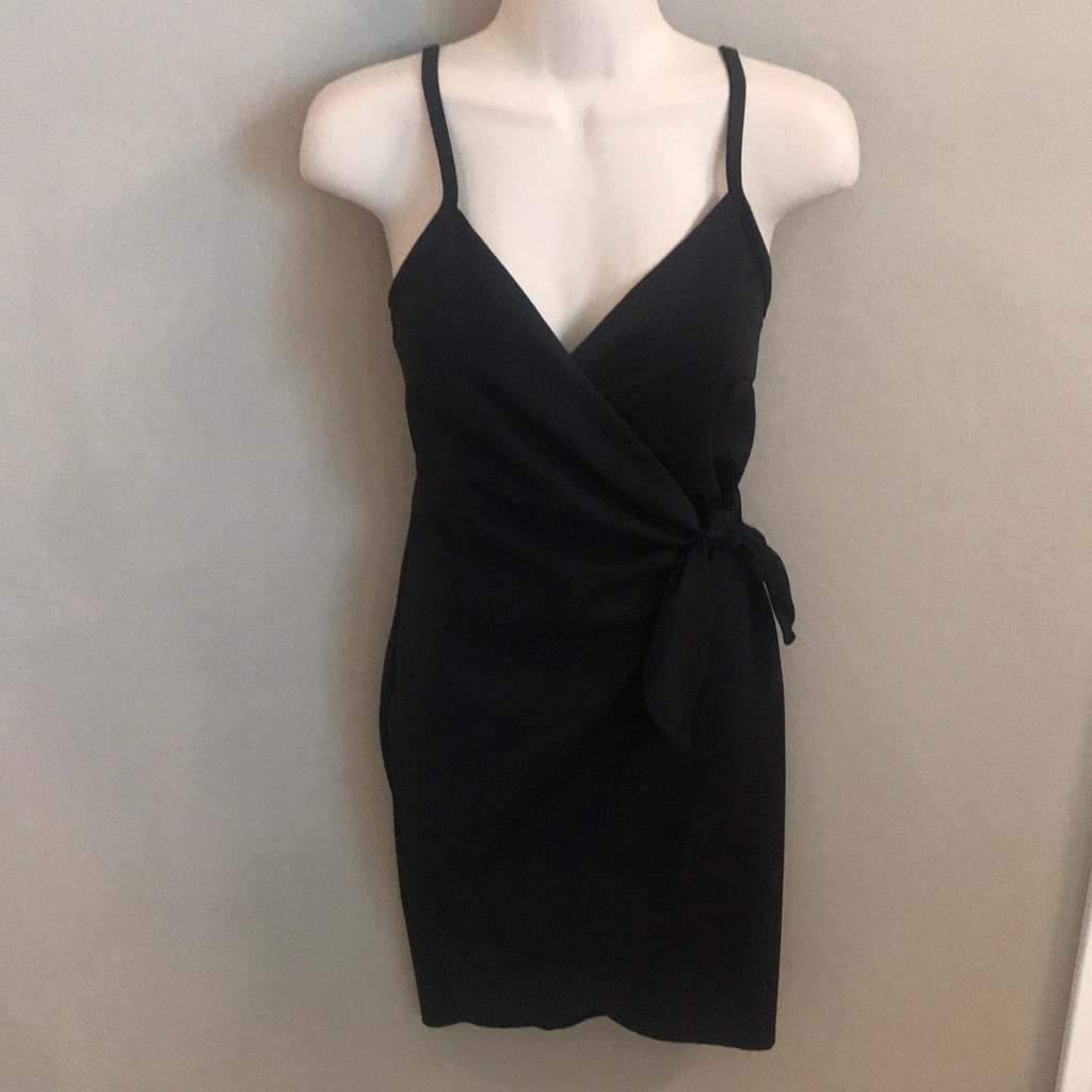 Black Wrap Dress